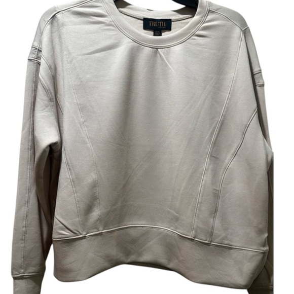 Truth By Republic Tops - Truth by Republic Beige Sweatshirt